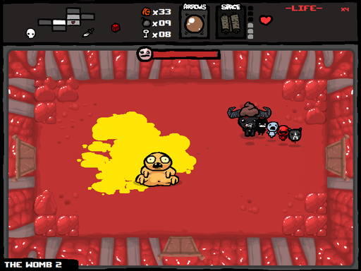 Binding of Isaac, The - Bosses in Caves